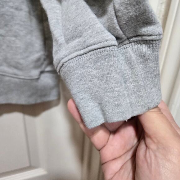 J.Crew Heritage Fleece Gray Crewneck Sweatshirt XS - Picture 8 of 8